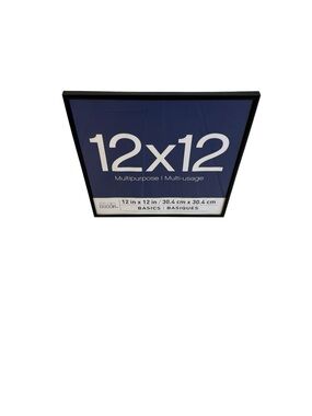 12x12 Black Frame Photo/Art Frame